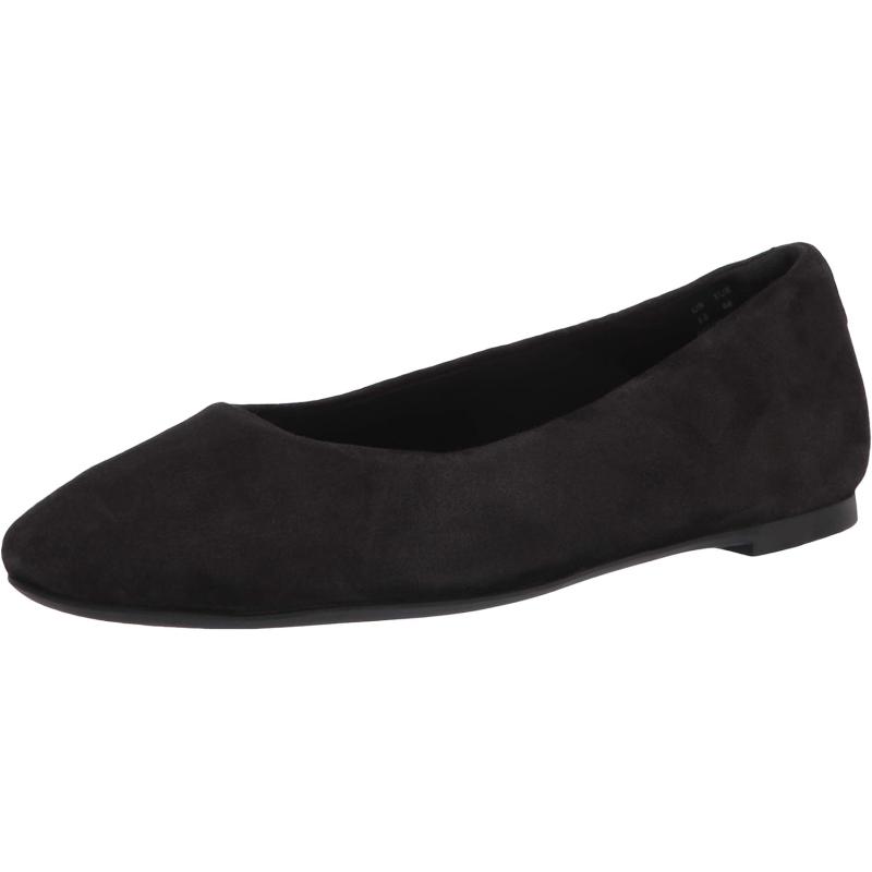 Hush Puppies Womens Kendal Ballet Pf Flat Black Hush Puppies