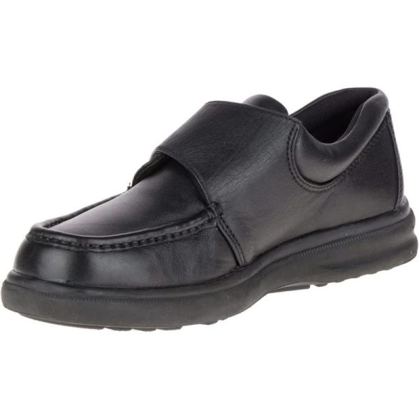 Hush Puppies Men’s H18800(Black Leather) - Hush Puppies